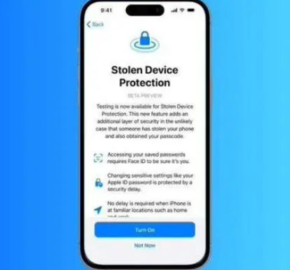 全椒苹果授权维修店分享被盗设备保护功能开启方法 