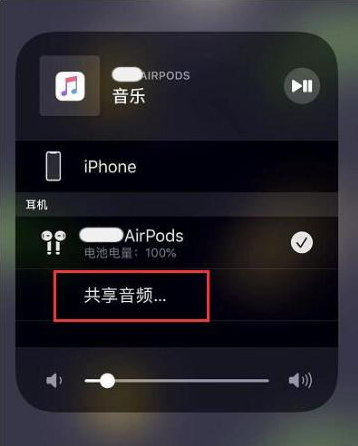 全椒苹果14音频维修点分享iPhone14音频共享设置方法 