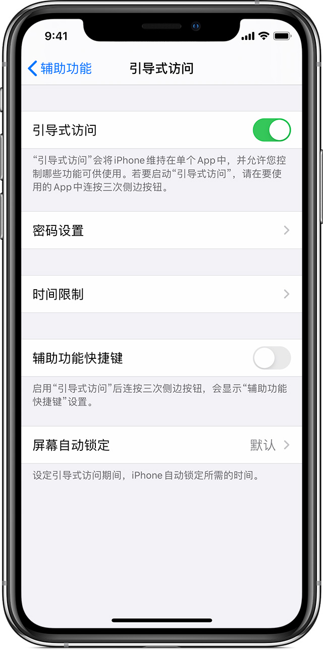 全椒苹果手机维修分享如何在 iPhone 上退出引导式访问 