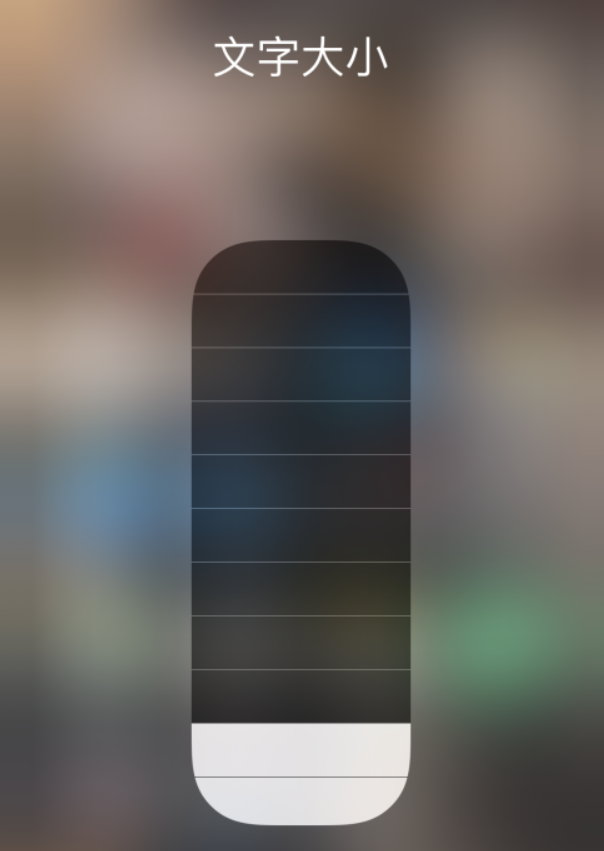 全椒苹果手机维修分享小技巧：在 iPhone 控制中心快速调节字体大小 